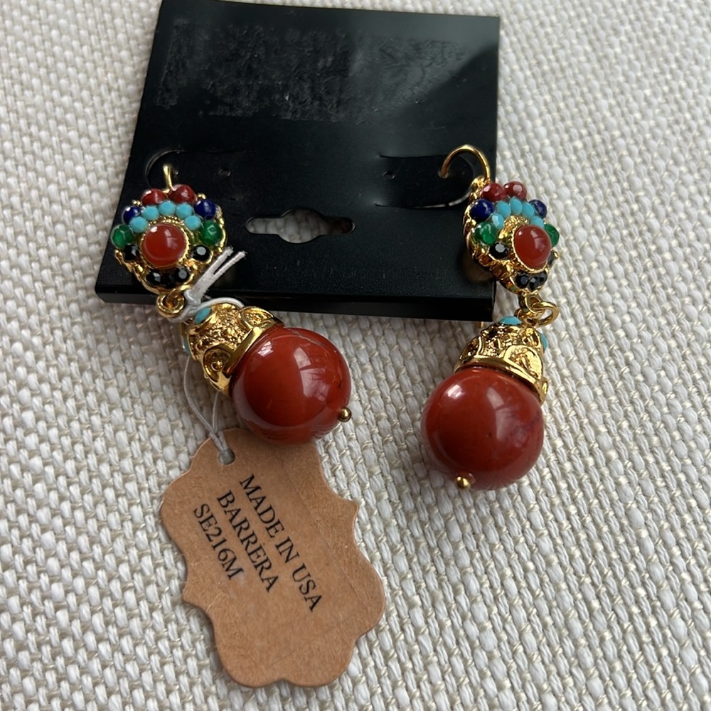 Barrera made in USA SE216 hanging earring